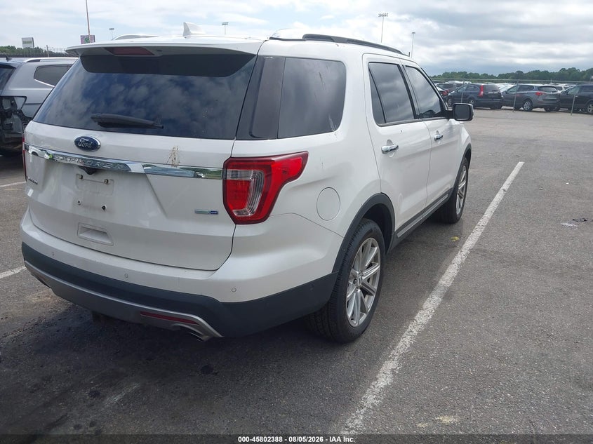 Vin: 1fm5k8fh9ggc03087, lot: 46301219, ford explorer limited 20164