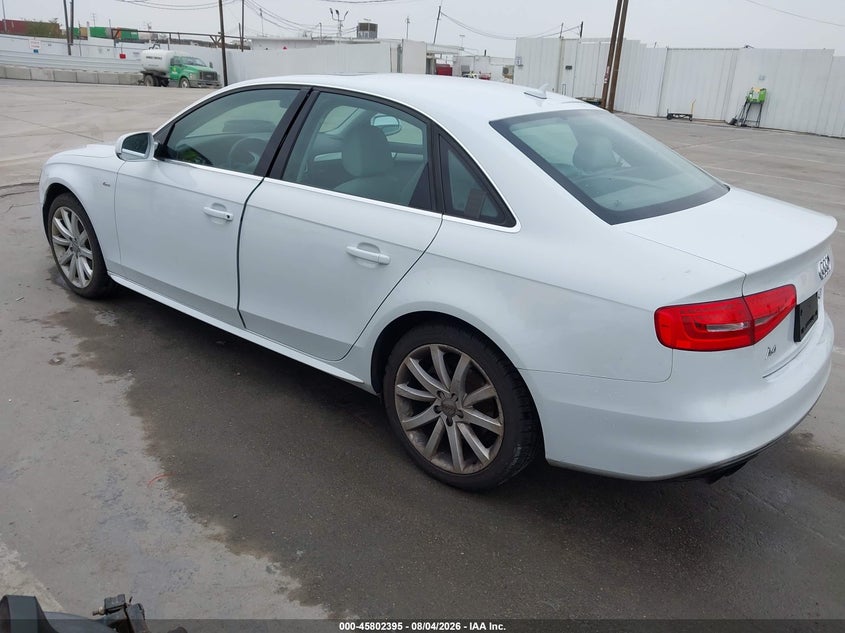 Vin: waubfaflxen034307, lot: 46301226, audi a4 2.0t premium 20143