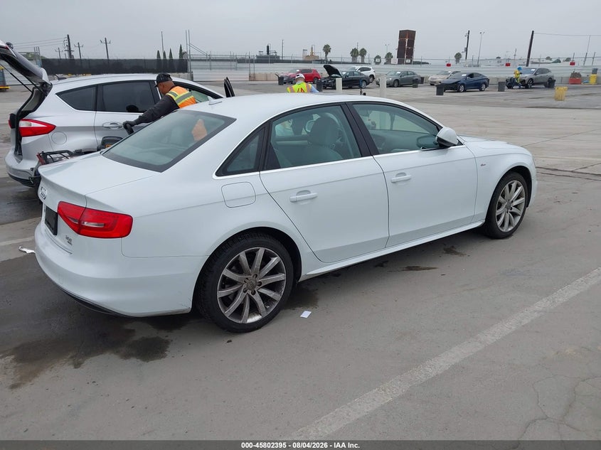 Vin: waubfaflxen034307, lot: 46301226, audi a4 2.0t premium 20144