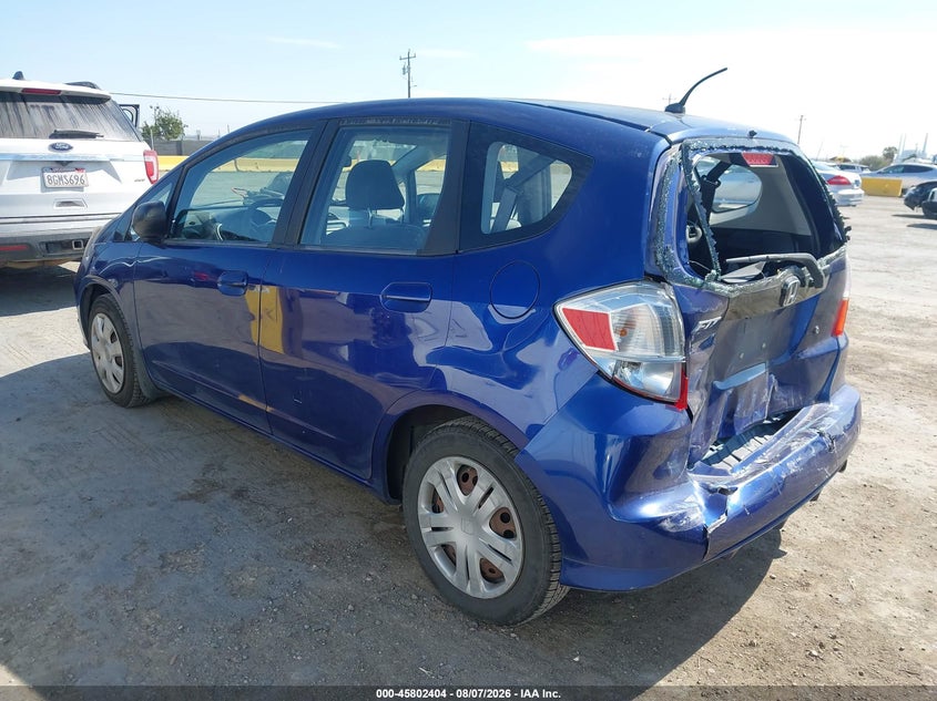 Vin: jhmge8h22as012031, lot: 46301235, honda fit 20103