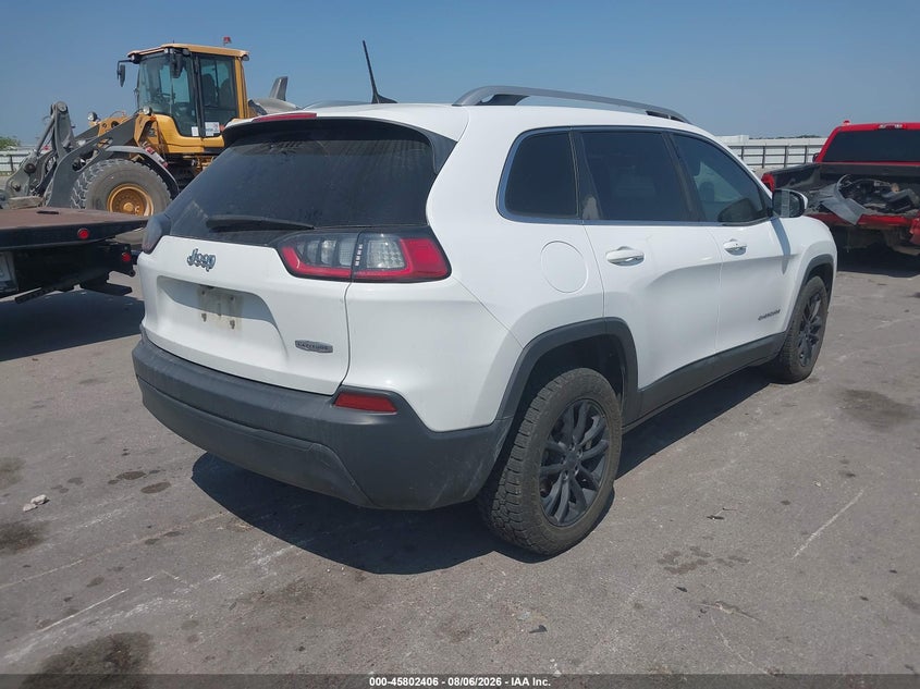 Vin: 1c4pjllb6kd204100, lot: 46301237, jeep cherokee latitude plus fwd 20194