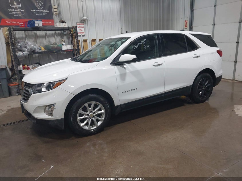 Vin: 2gnaxkevxl6104188, lot: 46301241, chevrolet equinox fwd lt 1.5l turbo 20202