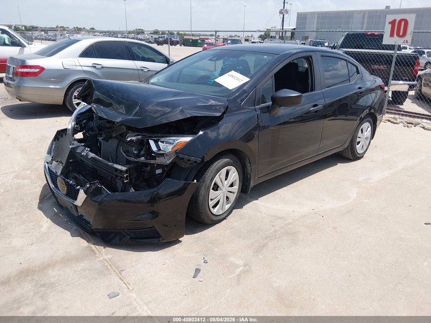 Vin: 3n1cn8dv7ml821742, lot: 46301243, nissan versa s xtronic cvt 20212