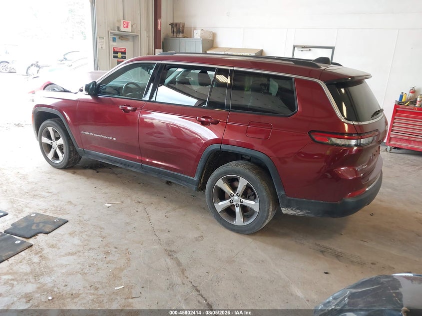 2021 JEEP GRAND CHEROKEE L auction photo 3