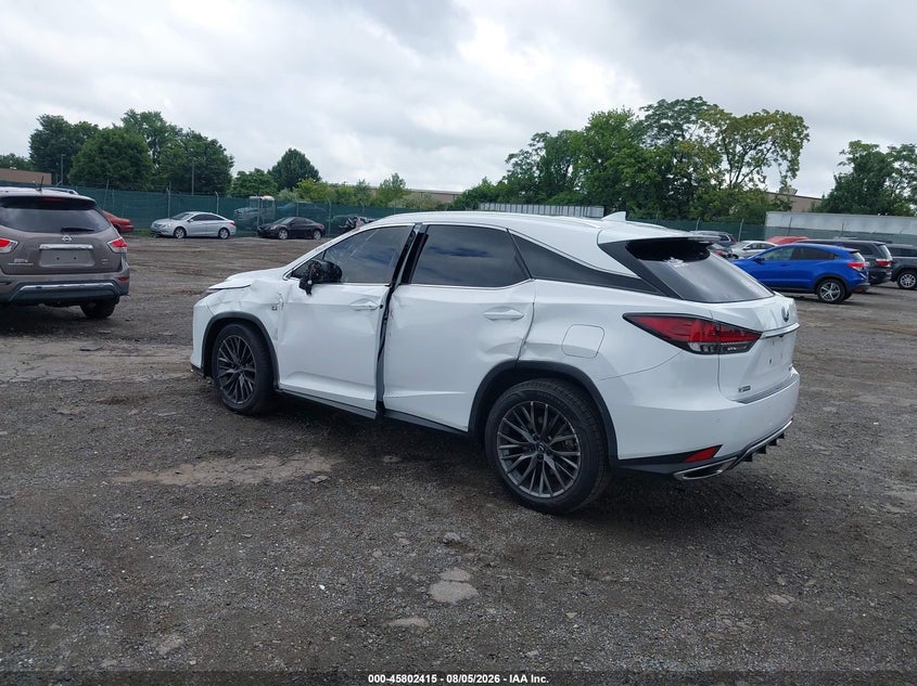 Vin: 2t2yzmda3mc305146, lot: 46301246, lexus rx 350 f sport handling 20213