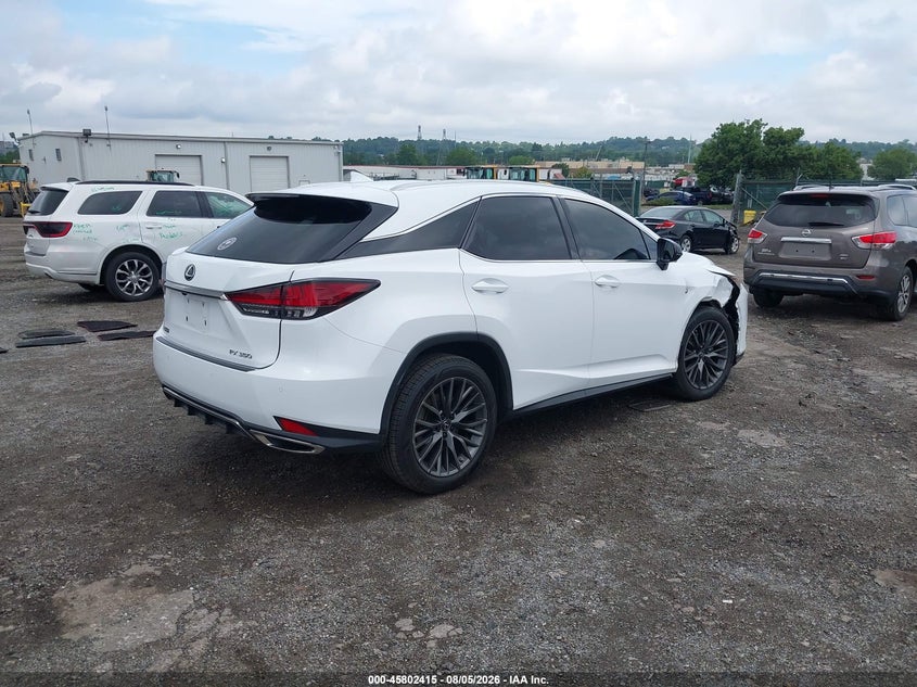 Vin: 2t2yzmda3mc305146, lot: 46301246, lexus rx 350 f sport handling 20214