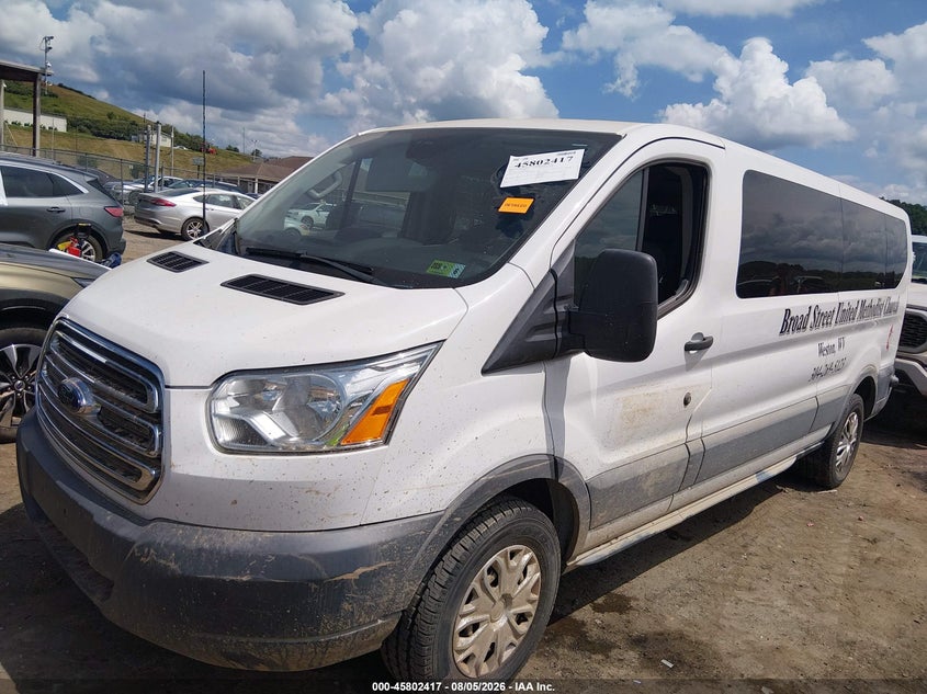 Vin: 1fbzx2zmxfka64987, lot: 46301248, ford transit-350 xlt 20152