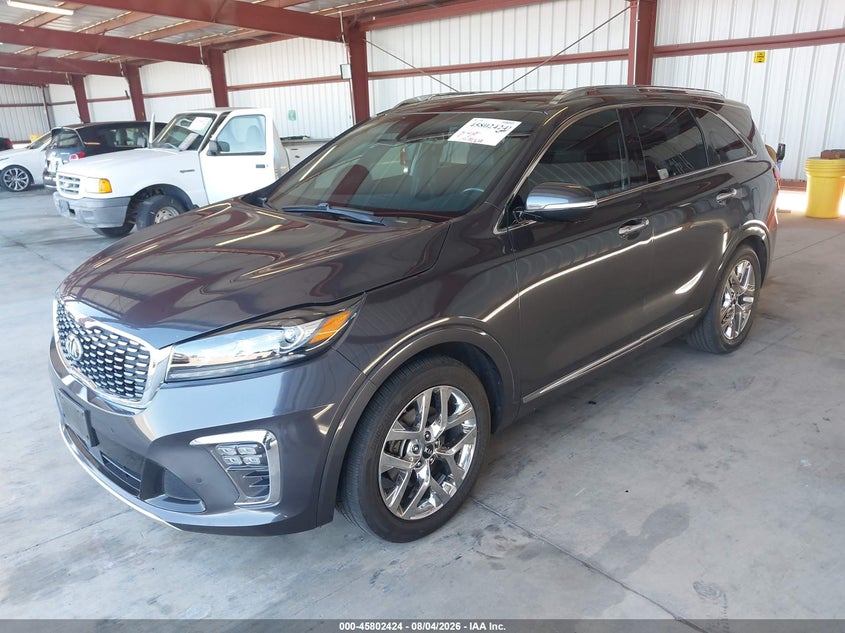 Vin: 5xypk4a56kg450839, lot: 46301255, kia sorento 3.3l sxl 20192