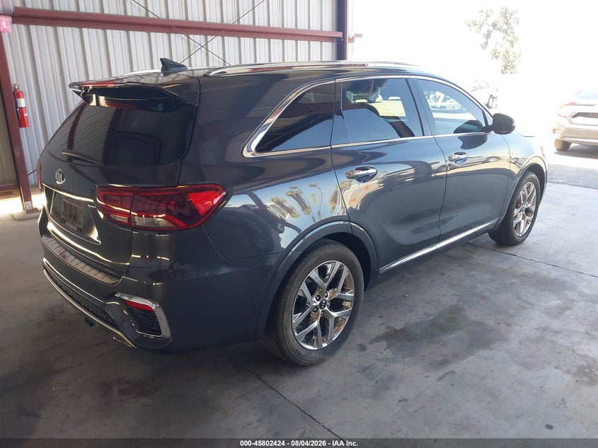 Vin: 5xypk4a56kg450839, lot: 46301255, kia sorento 3.3l sxl 20194