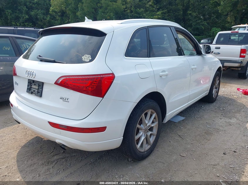 Vin: wa1cfafp0ca061475, lot: 46301262, audi q5 2.0t premium 20124