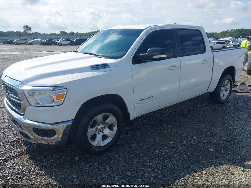 Vin: 1c6rreft0nn126789, lot: 46301268, ram 1500 big horn  4x2 5'7 box 20222