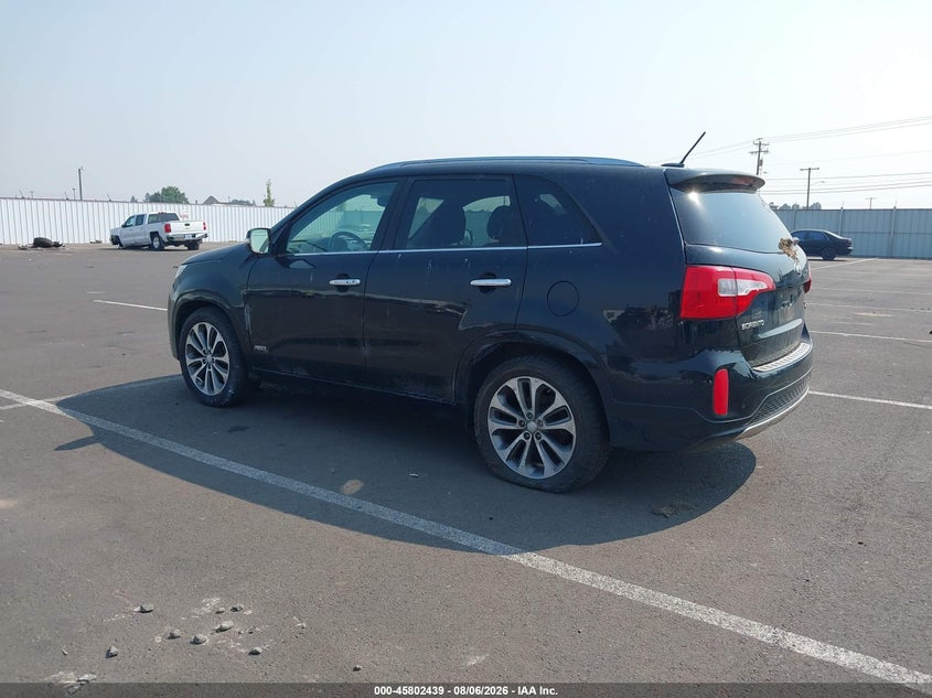 Vin: 5xykwda71fg561594, lot: 46301270, kia sorento sx v6 20153