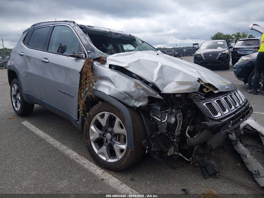 Vin: 3c4njdcb6mt551288, lot: 46301271, jeep compass limited 4x4 2021 img_1