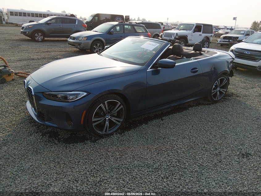 Vin: wba43at05rcp91239, lot: 46301273, bmw 430i xdrive 20242