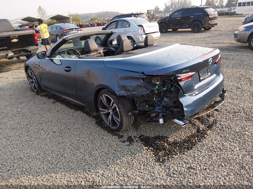 Vin: wba43at05rcp91239, lot: 46301273, bmw 430i xdrive 20243