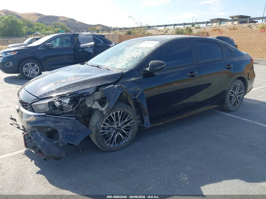 Vin: 3kpf54adxpe662433, lot: 46301276, kia forte gt-line 20232