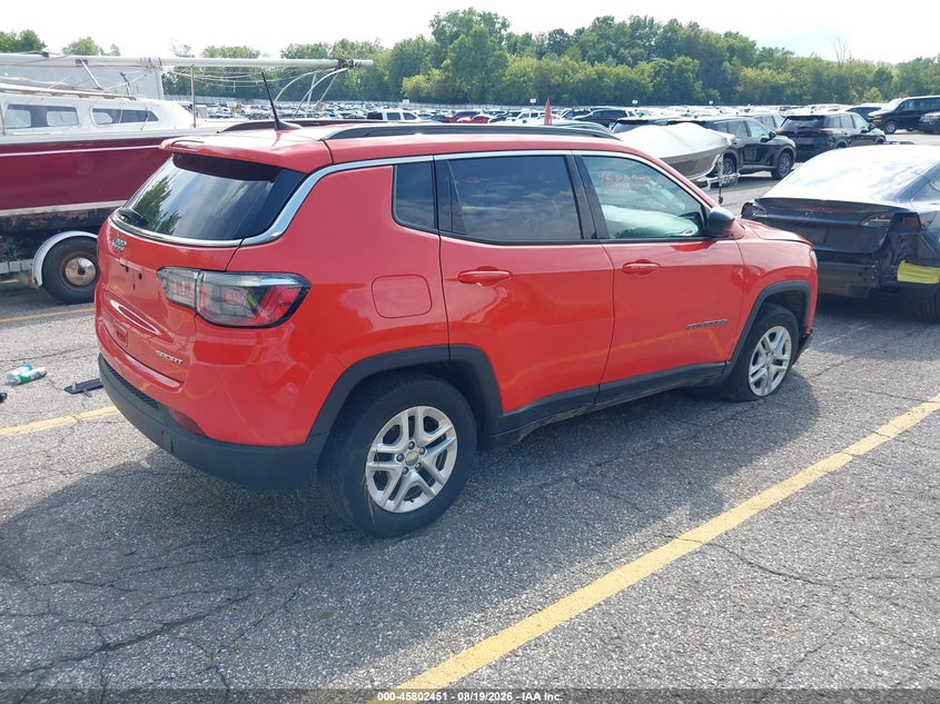 Vin: 3c4njcab9kt731259, lot: 46301282, jeep compass sport 20194