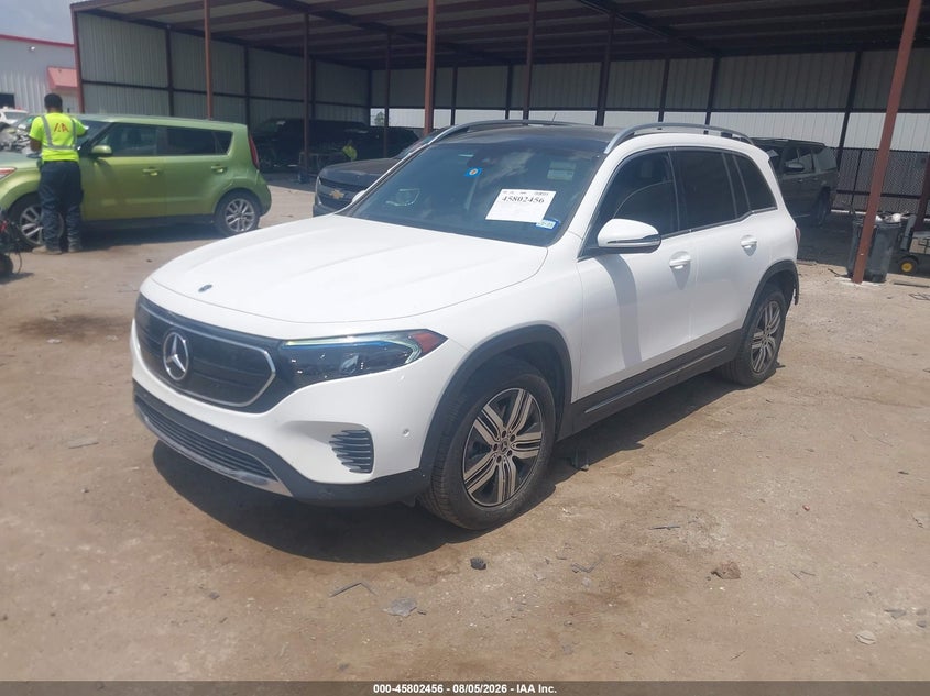 Vin: w1n9m0kb1pn055220, lot: 46301287, mercedes-benz eqb 300 suv 4matic 20232
