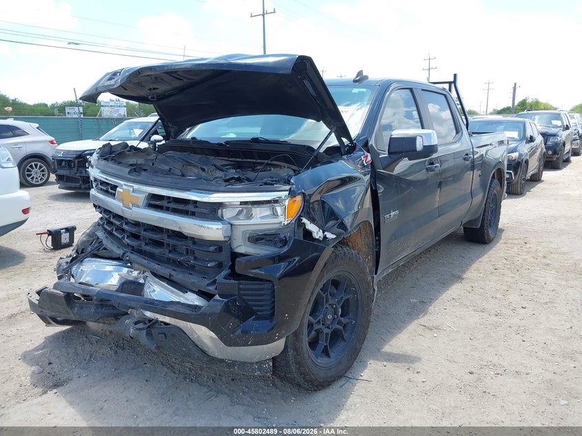 Vin: 3gcudde88pg222710, lot: 46301320, chevrolet silverado 1500 4wd  standard bed lt 20232