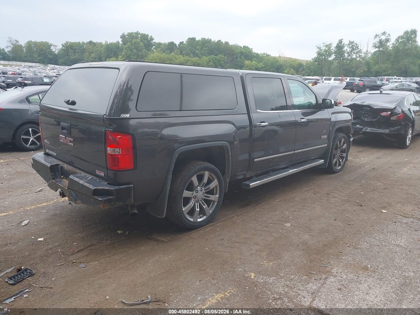 Vin: 3gtu2vej4eg378545, lot: 46301323, gmc sierra k1500 slt 20144