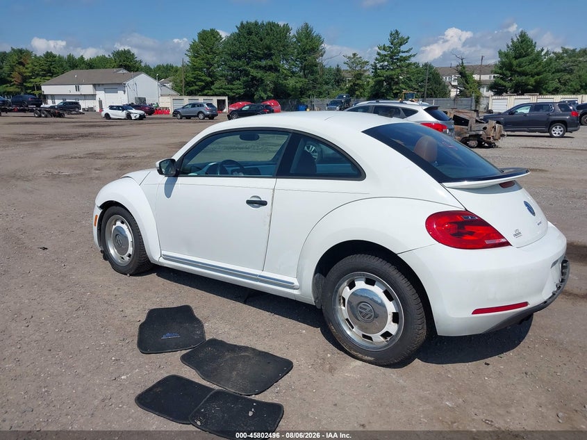 Vin: 3vwf17atxgm634848, lot: 46301327, volkswagen beetle 1.8t classic 20163