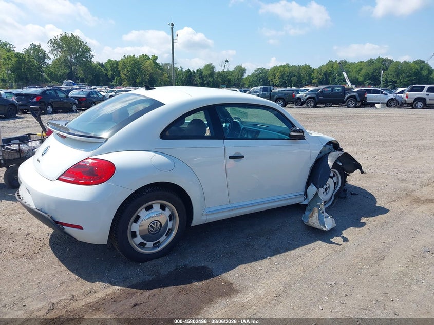 Vin: 3vwf17atxgm634848, lot: 46301327, volkswagen beetle 1.8t classic 20164