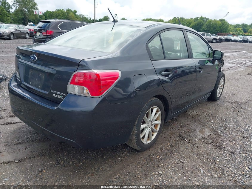 Vin: jf1gjac60eh022872, lot: 46301331, subaru impreza 2.0i premium 20144