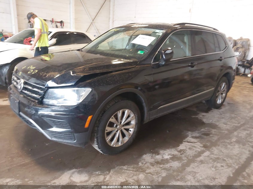 Vin: 3vv2b7ax6jm171942, lot: 46301364, volkswagen tiguan 2.0t se/2.0t sel 20182