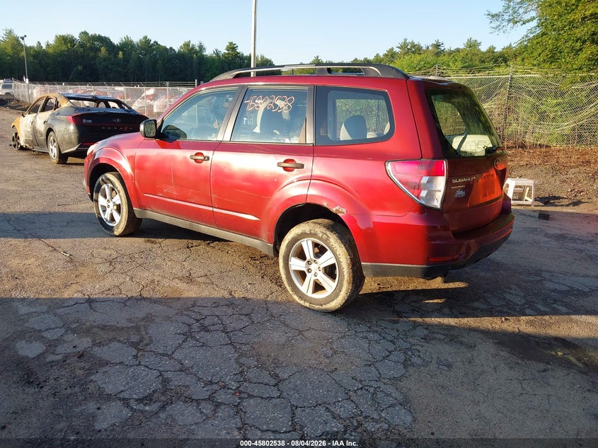 Vin: jf2shabcxbh718482, lot: 46301369, subaru forester 2.5x 20113
