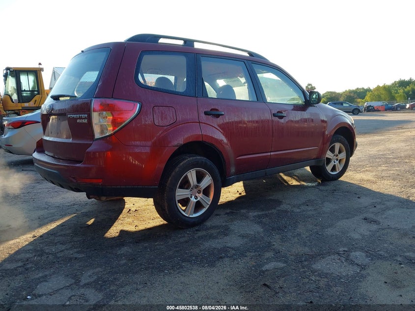 Vin: jf2shabcxbh718482, lot: 46301369, subaru forester 2.5x 20114