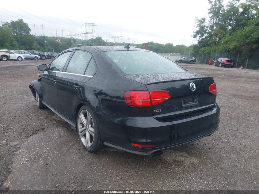 Vin: 3vw4t7aj3hm374391, lot: 46301379, volkswagen jetta gli 20173