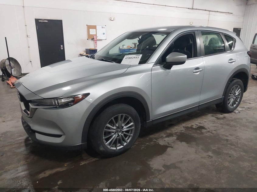 Vin: jm3kfabm5j0317827, lot: 46301384, mazda cx-5 sport 20182