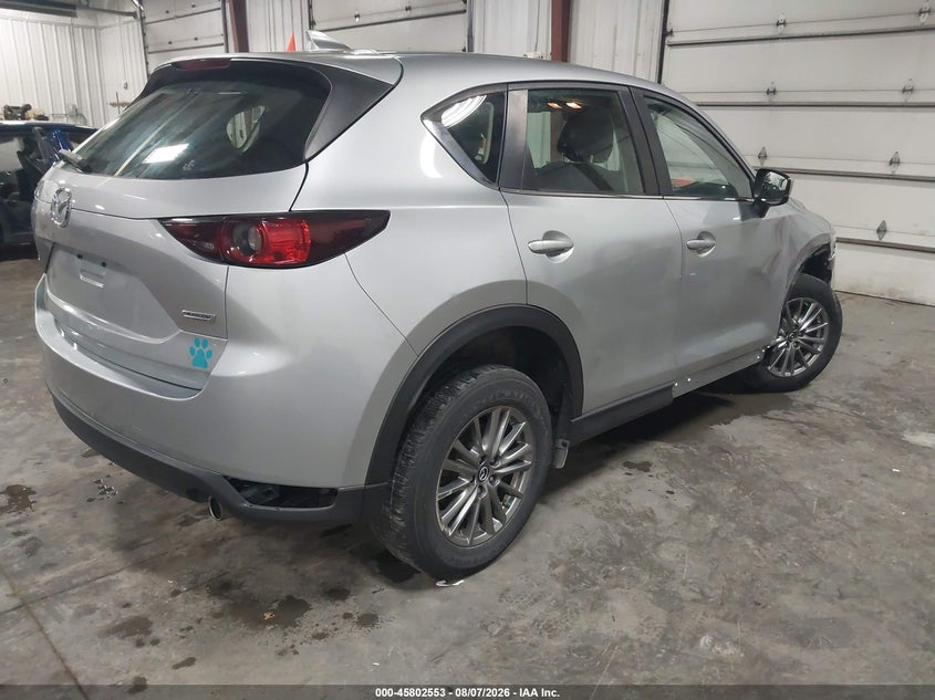 Vin: jm3kfabm5j0317827, lot: 46301384, mazda cx-5 sport 20184