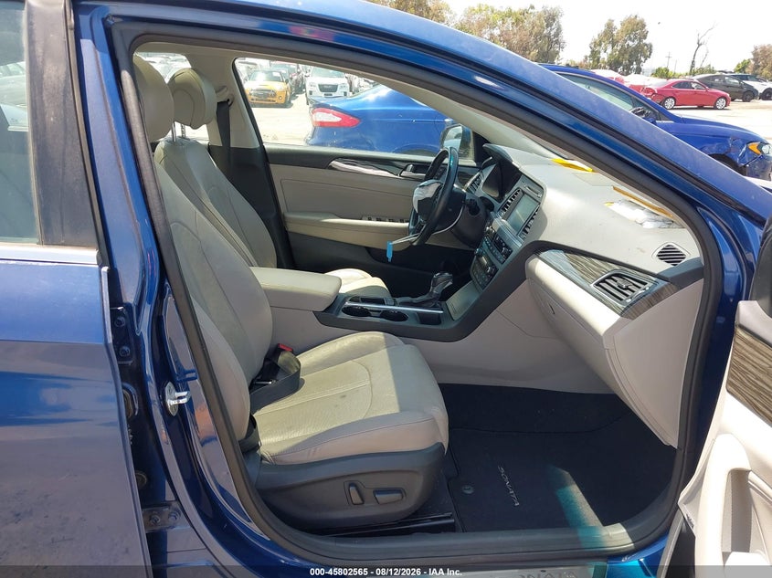 2015 HYUNDAI SONATA SEDAN 2.4L I-4 DI, DOHC, VVT, 185HP