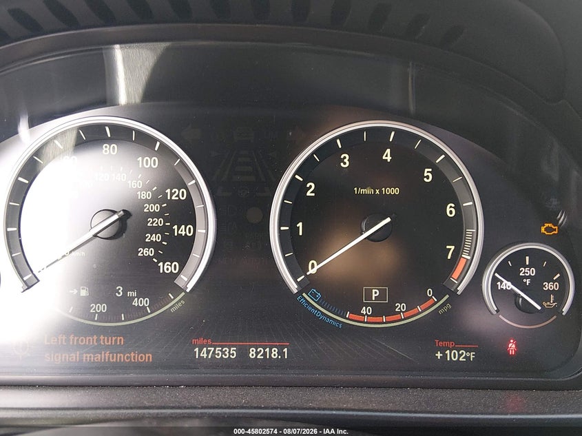 2015 BMW 528I auction photo 7