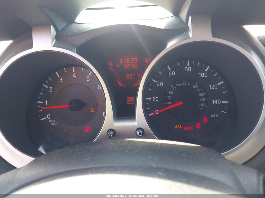2012 NISSAN JUKE auction photo 7