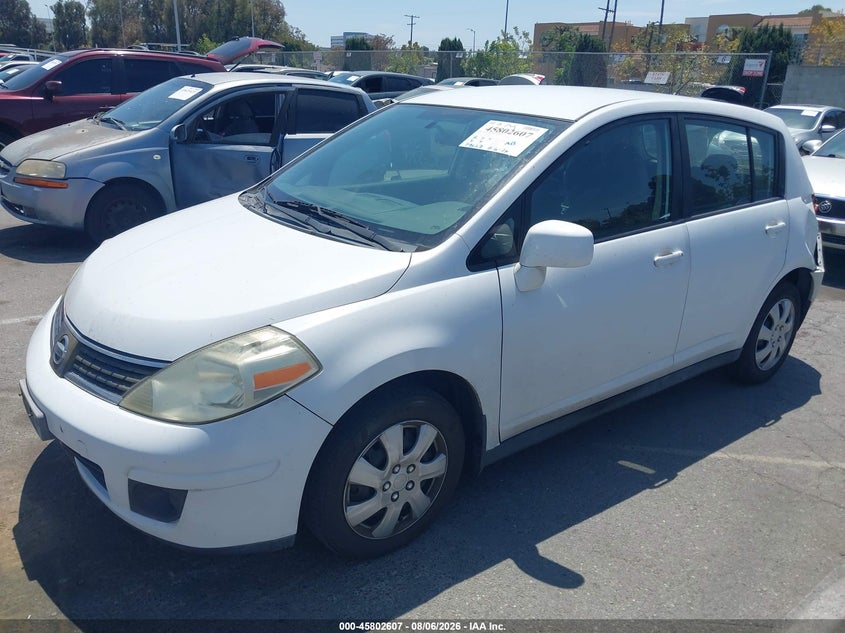 2008 Nissan Versa, Left Rear, IAAI, VIN 3N1BC13E18L440954 — photo 2