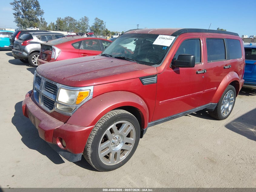 DODGE NITRO 2007 VIN 1D8GT58K27W585729