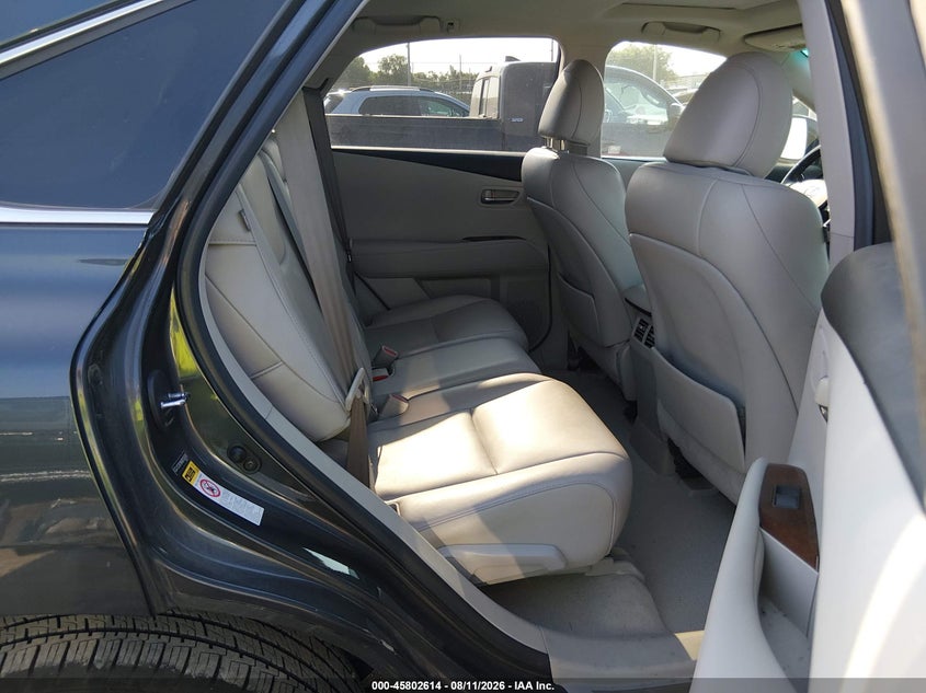 2011 LEXUS RX SPORT UTILITY VEHICLE 3.5L V-6 DOHC, VVT, 275HP