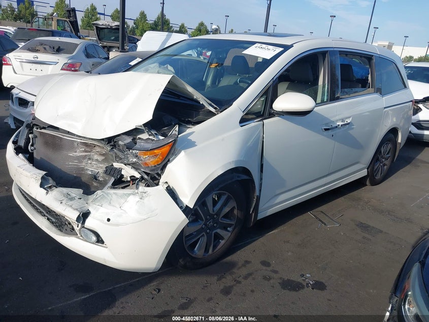 Vin: 5fnrl5h90hb012354, lot: 46301502, honda odyssey touring/touring elite 20172