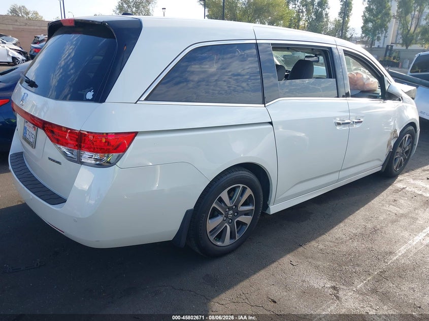 Vin: 5fnrl5h90hb012354, lot: 46301502, honda odyssey touring/touring elite 20174