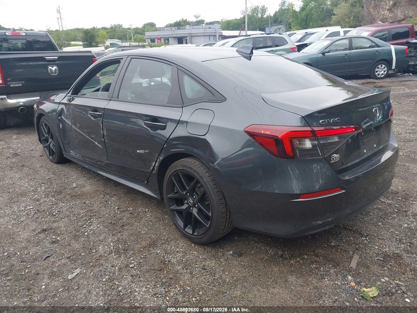 Vin: 2hgfe2f55sh541698, lot: 46301511, honda civic sport 20253