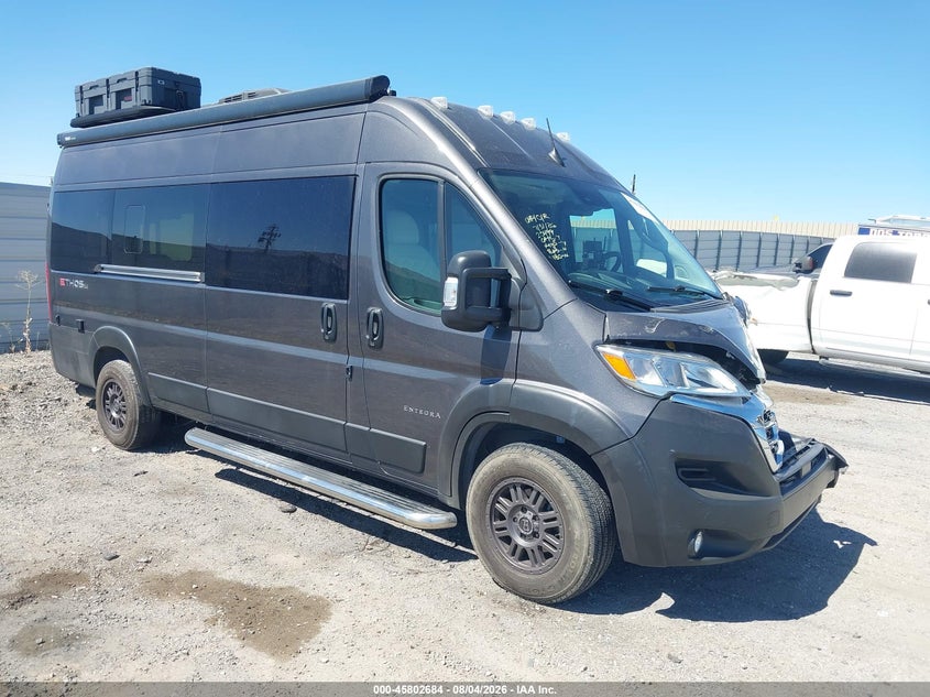 Vin: 3c6mrvug0pe543904, lot: 46301514, ram promaster 3500 window van high roof 159 wb ext 2023 img_1