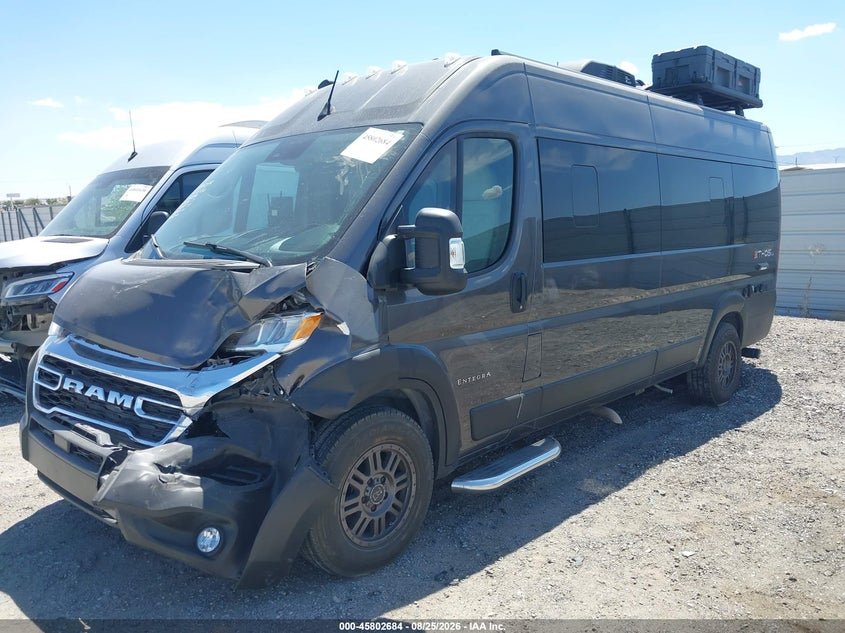 Vin: 3c6mrvug0pe543904, lot: 46301514, ram promaster 3500 window van high roof 159 wb ext 20232