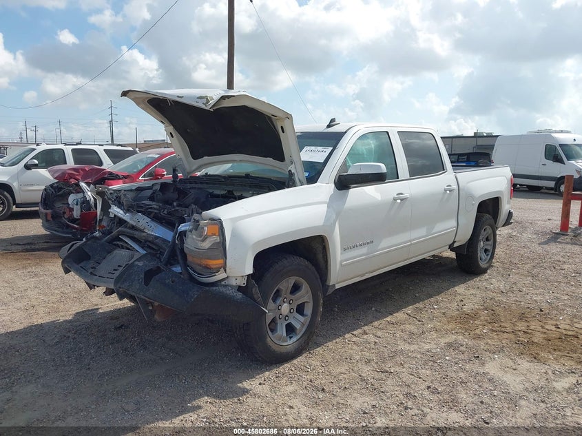 Vin: 3gcpcrec3jg633201, lot: 46301517, chevrolet silverado 1500 1lt 20182