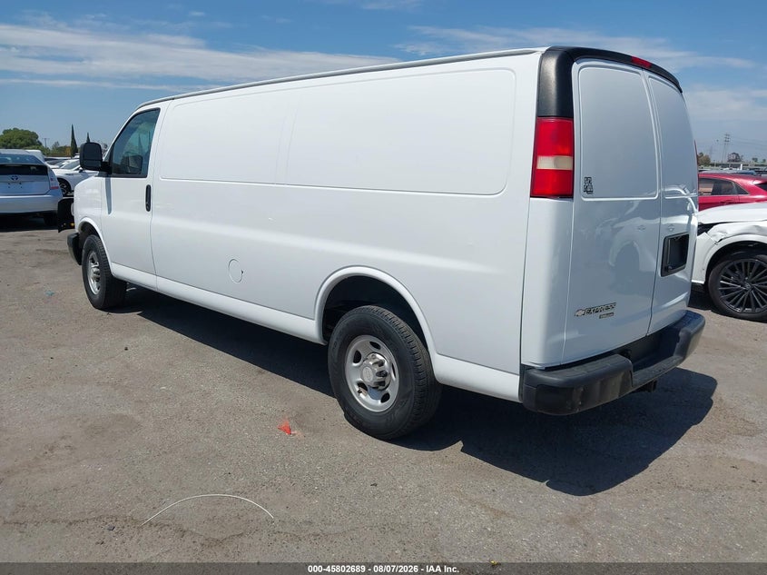 Vin: 1gcwggcg3f1220632, lot: 46301520, chevrolet express 2500 work van 20153
