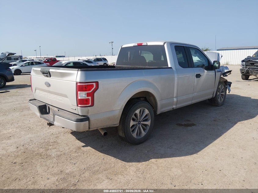 Vin: 1ftex1cpxjkc50237, lot: 46301532, ford f-150 xl 20184