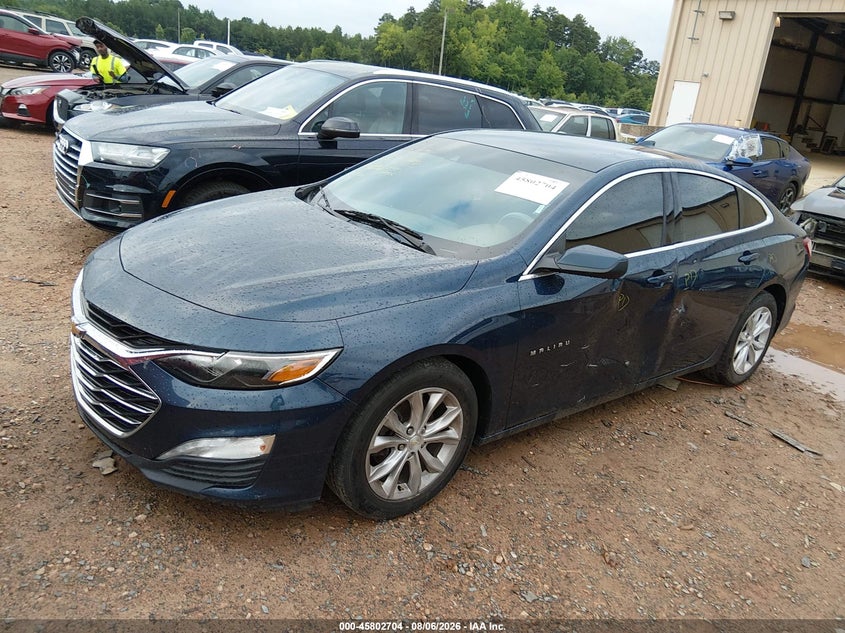 2020 Chevrolet Malibu Fwd Lt, Right Side, IAAI, VIN 1G1ZD5ST8LF058478 — photo 2