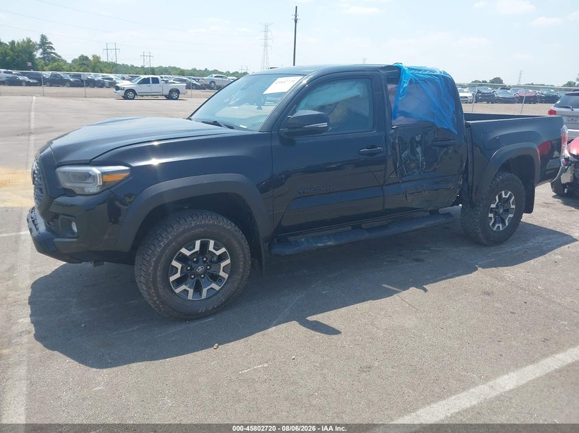Vin: 3tmcz5an3pm559270, lot: 46301551, toyota tacoma trd off road 20232