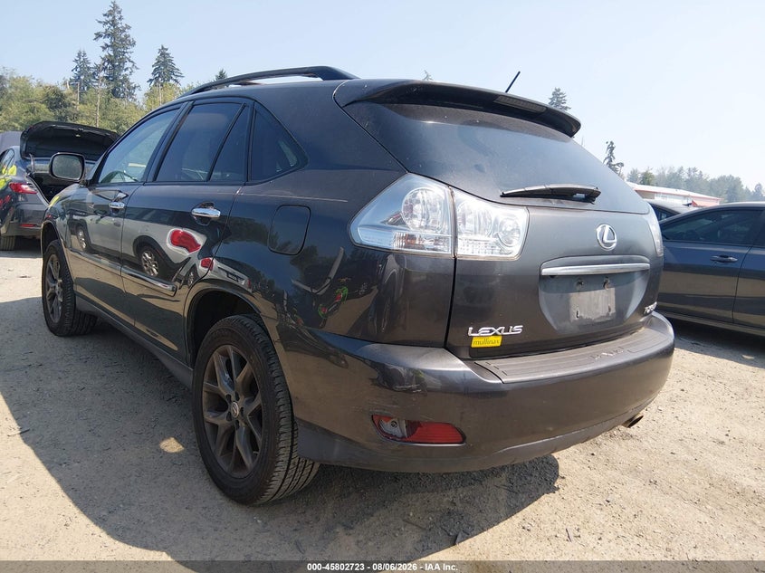 2009 LEXUS RX 350 auction photo 3